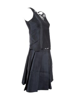 Pre-Loved Miu Miu Women's Skirt and Top Matching Set