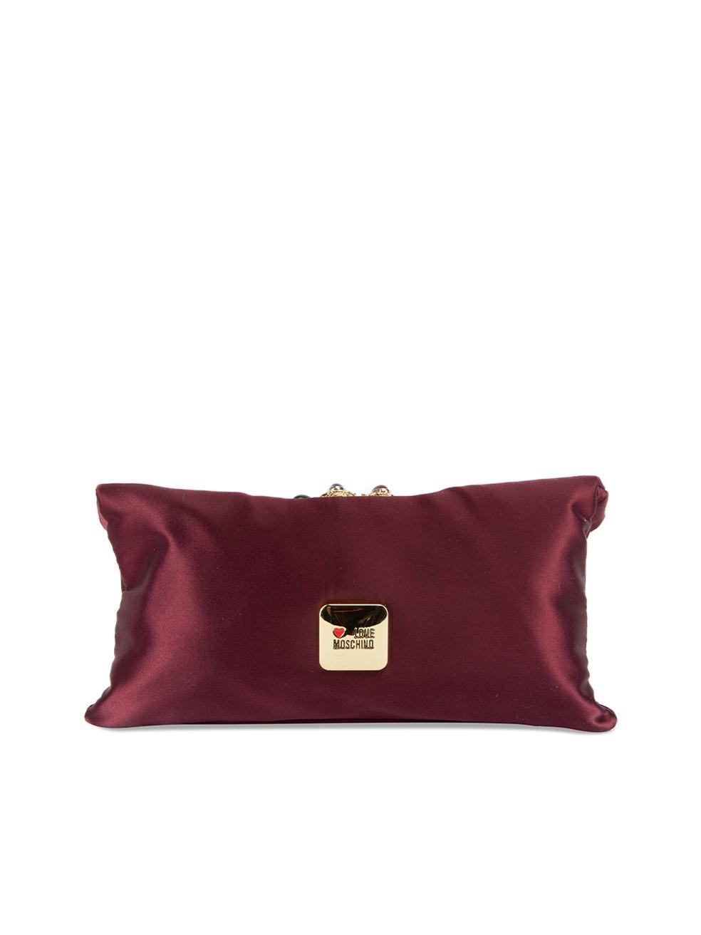 burgundy evening bag