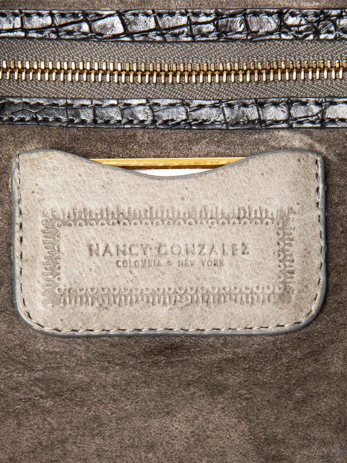 Pre-Loved Nancy Gonzalez Women's Crocodile Leather Handbag 4