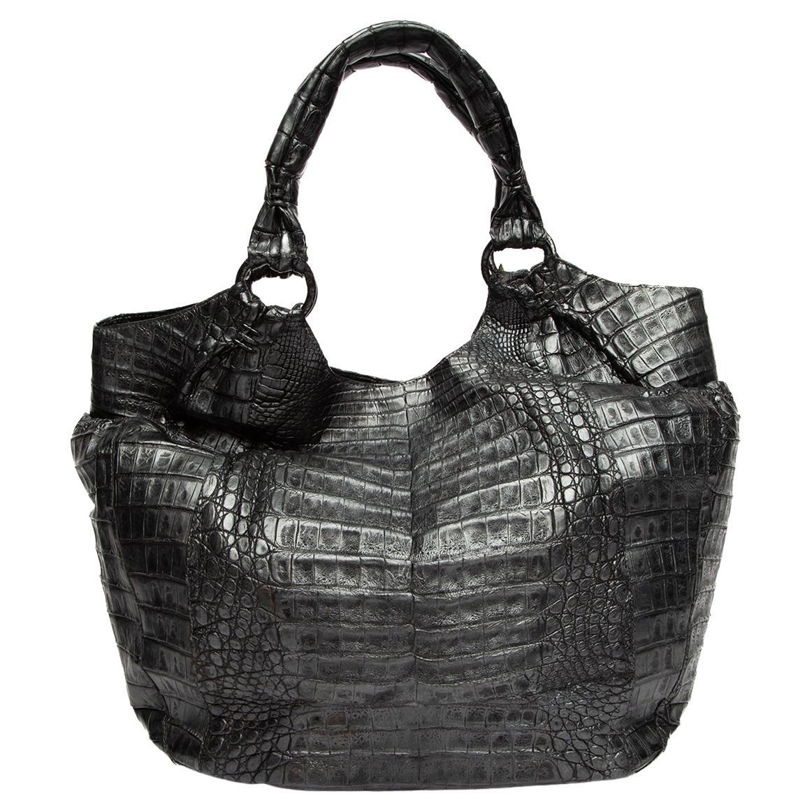 Pre-Loved Nancy Gonzalez Women's Crocodile Leather Handbag