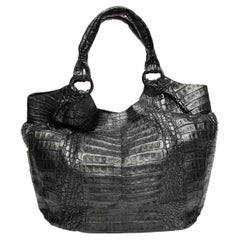 Used Pre-Loved Nancy Gonzalez Women's Crocodile Leather Handbag