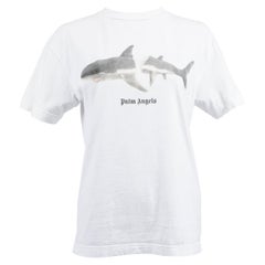 Pre-Loved Palm Angels Women's Shark Print TShirt