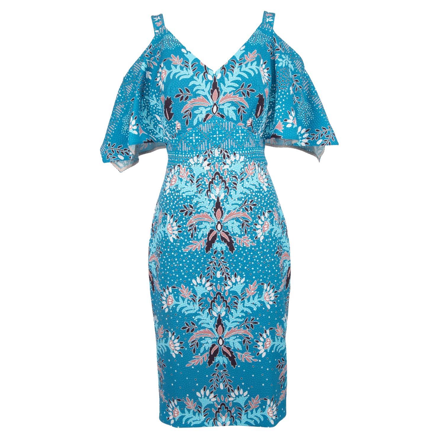 Pre-Loved Peter Pilotto Women's Patterned Midi Dress For Sale