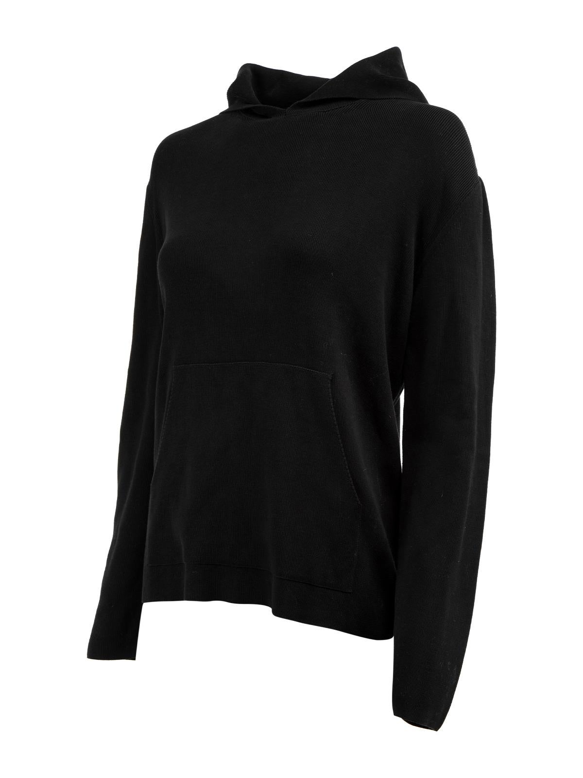 Pre-Loved Prada Women's Basic Hoodie with Long Sleeves In Excellent Condition For Sale In London, GB