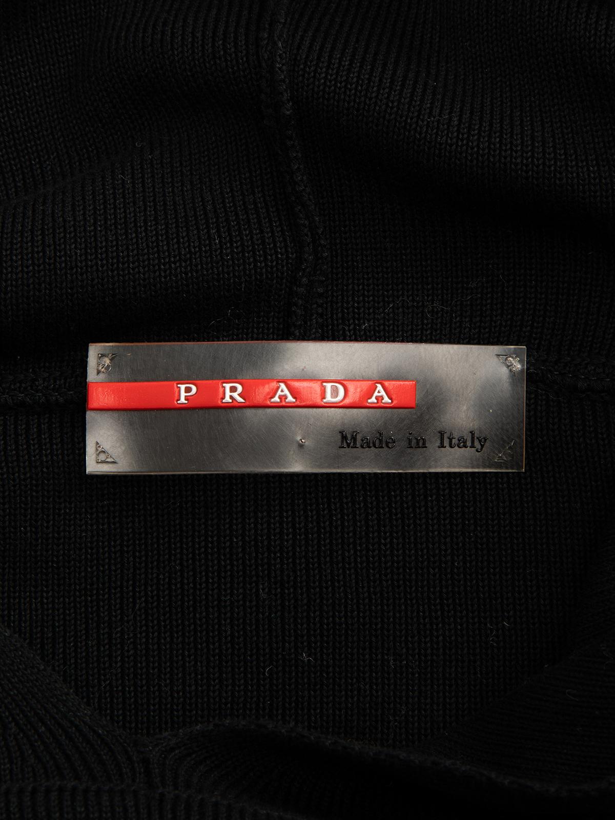 Pre-Loved Prada Women's Basic Hoodie with Long Sleeves For Sale 1
