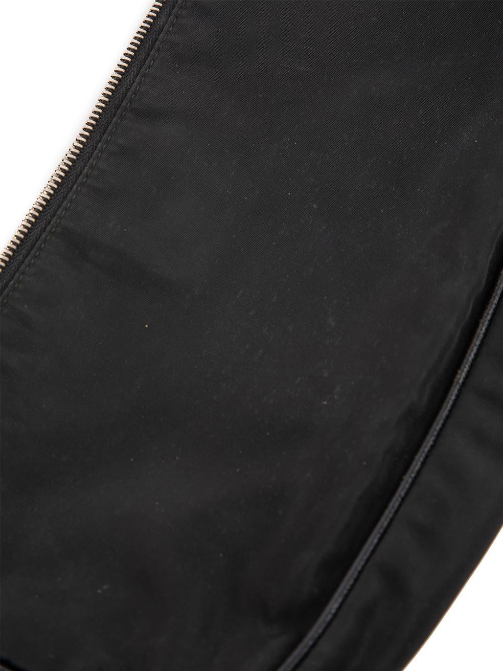 Pre-Loved Prada Women's Black Re-Nylon Tessuto Shoulder Bag 2