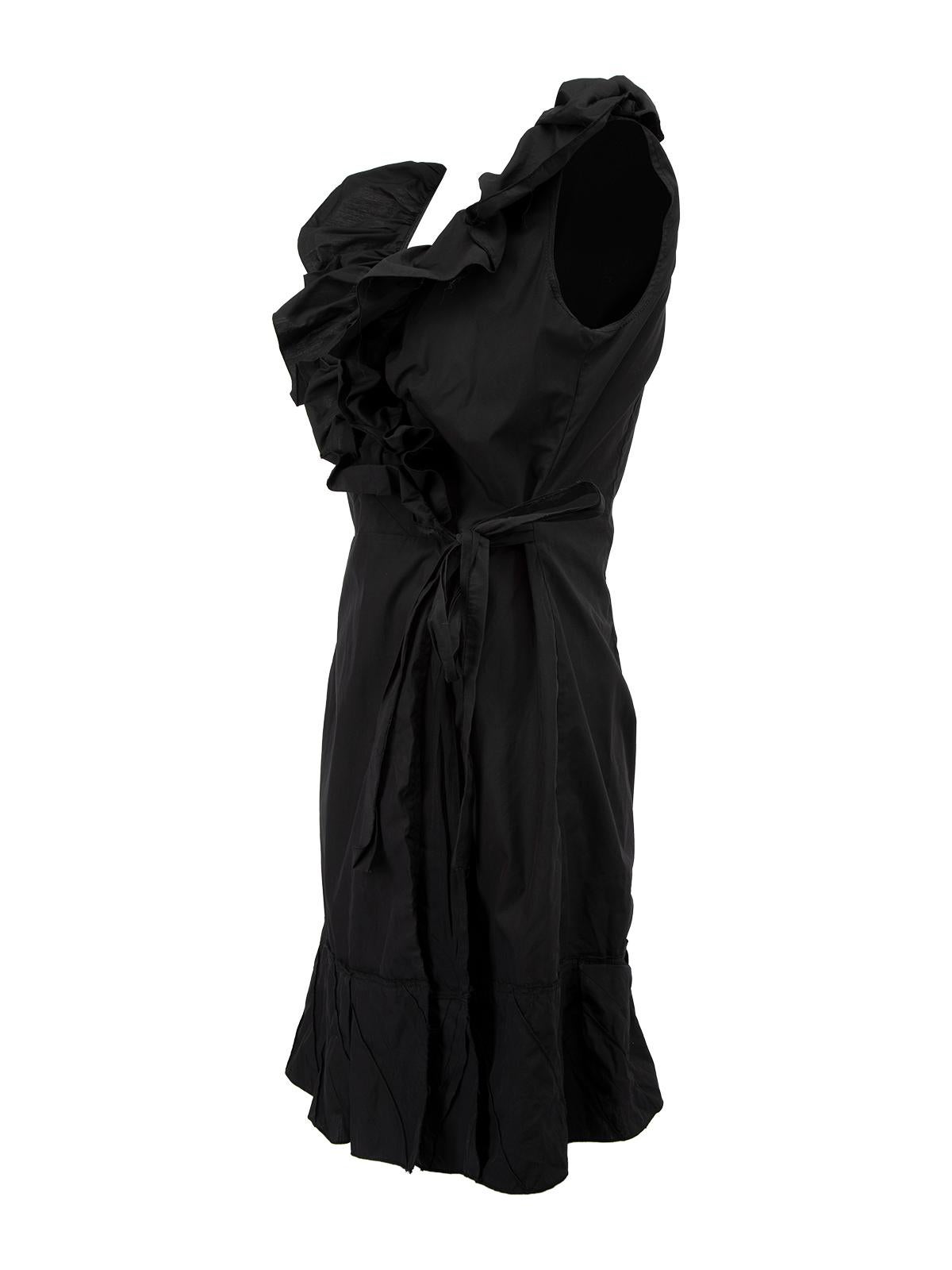  Prada - Robe à col roulé noire pour femme - Pré-alloué Pour femmes 