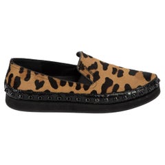 Pre-Loved Prada Women's Cheetah Loafers