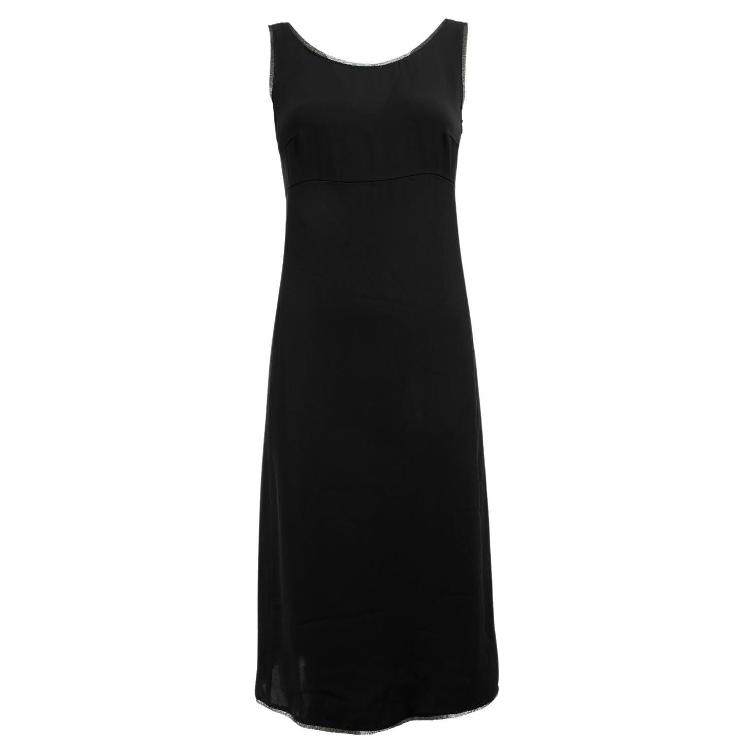 Pre-Loved Prada Women's Sleeveless Midi Slip Dress