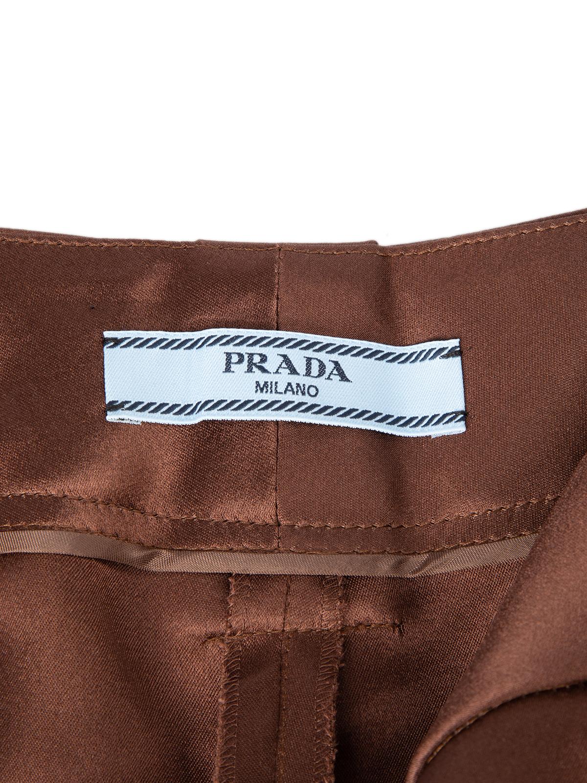 Pre-Loved Prada Women's Tailored Long Shorts 3