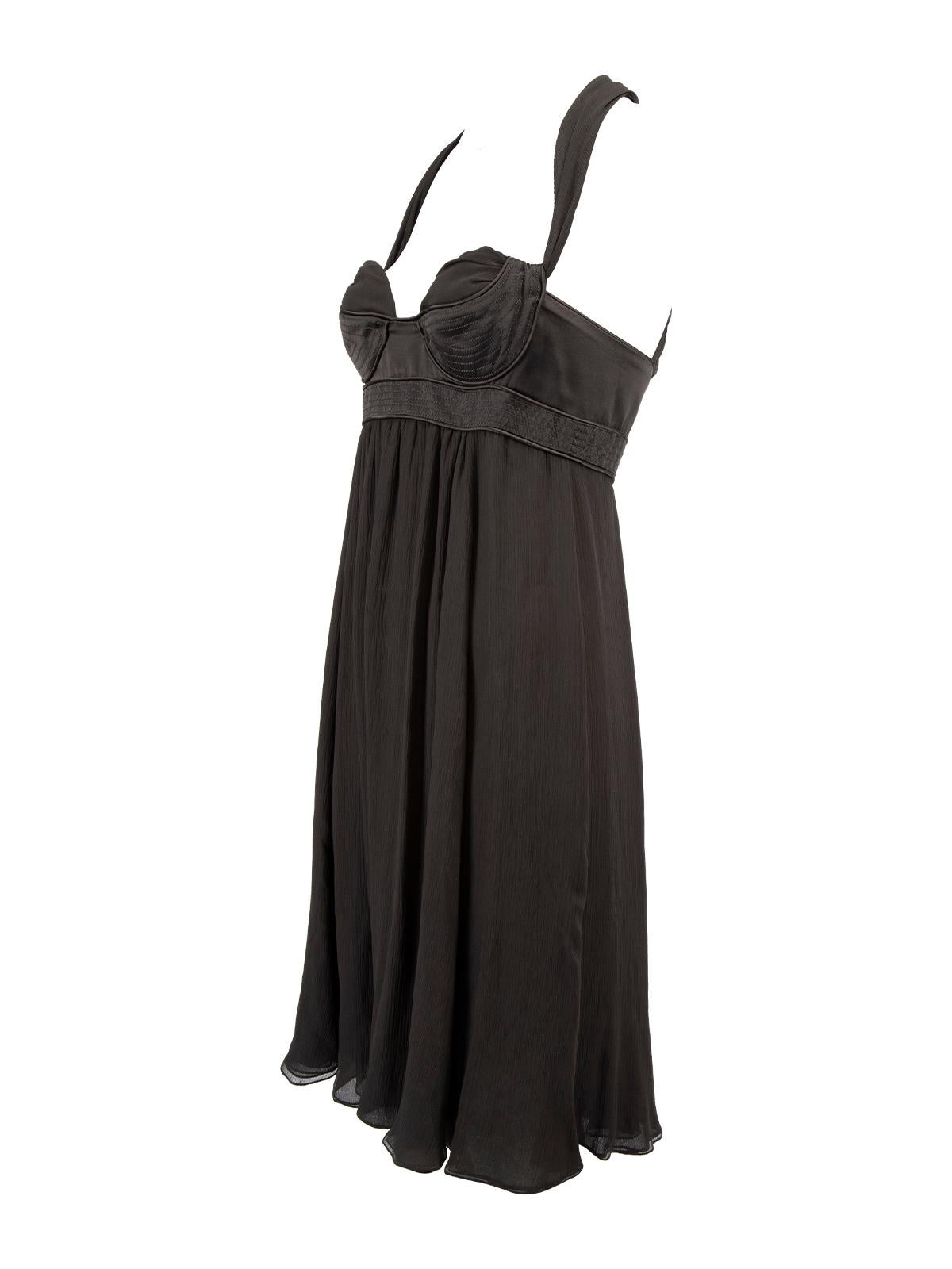 Pre-Loved Proenza Schouler Women's Flowy Dress with Corset In Excellent Condition For Sale In London, GB