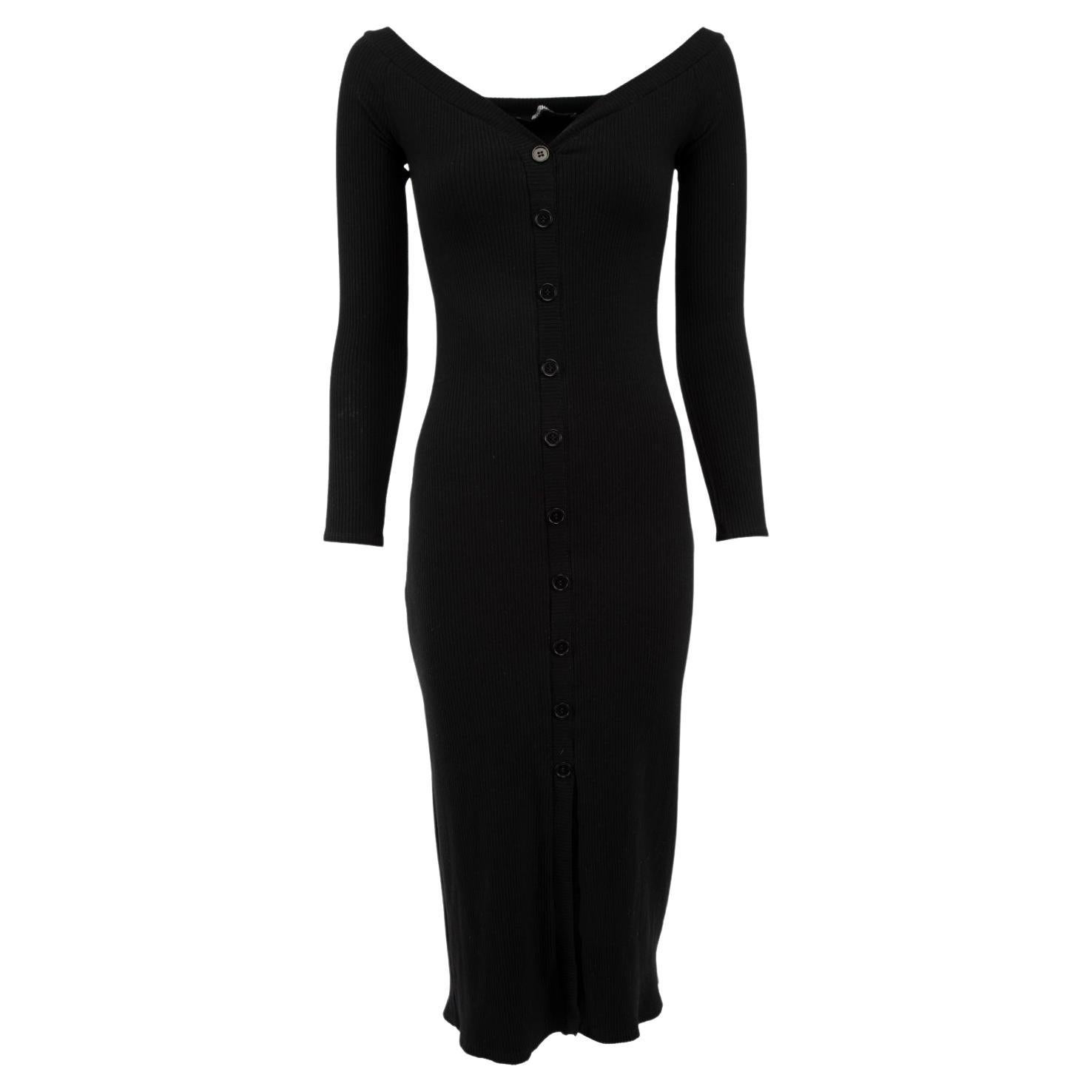 Pre-Loved Reformation Women
s Bodycon Long Sleeve Dress