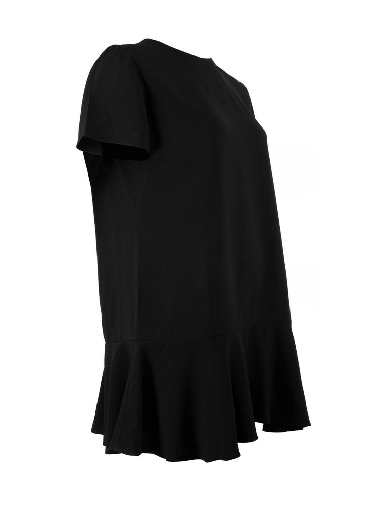 PreLoved Saint Laurent Women's Short Sleeved Little Black Dress For