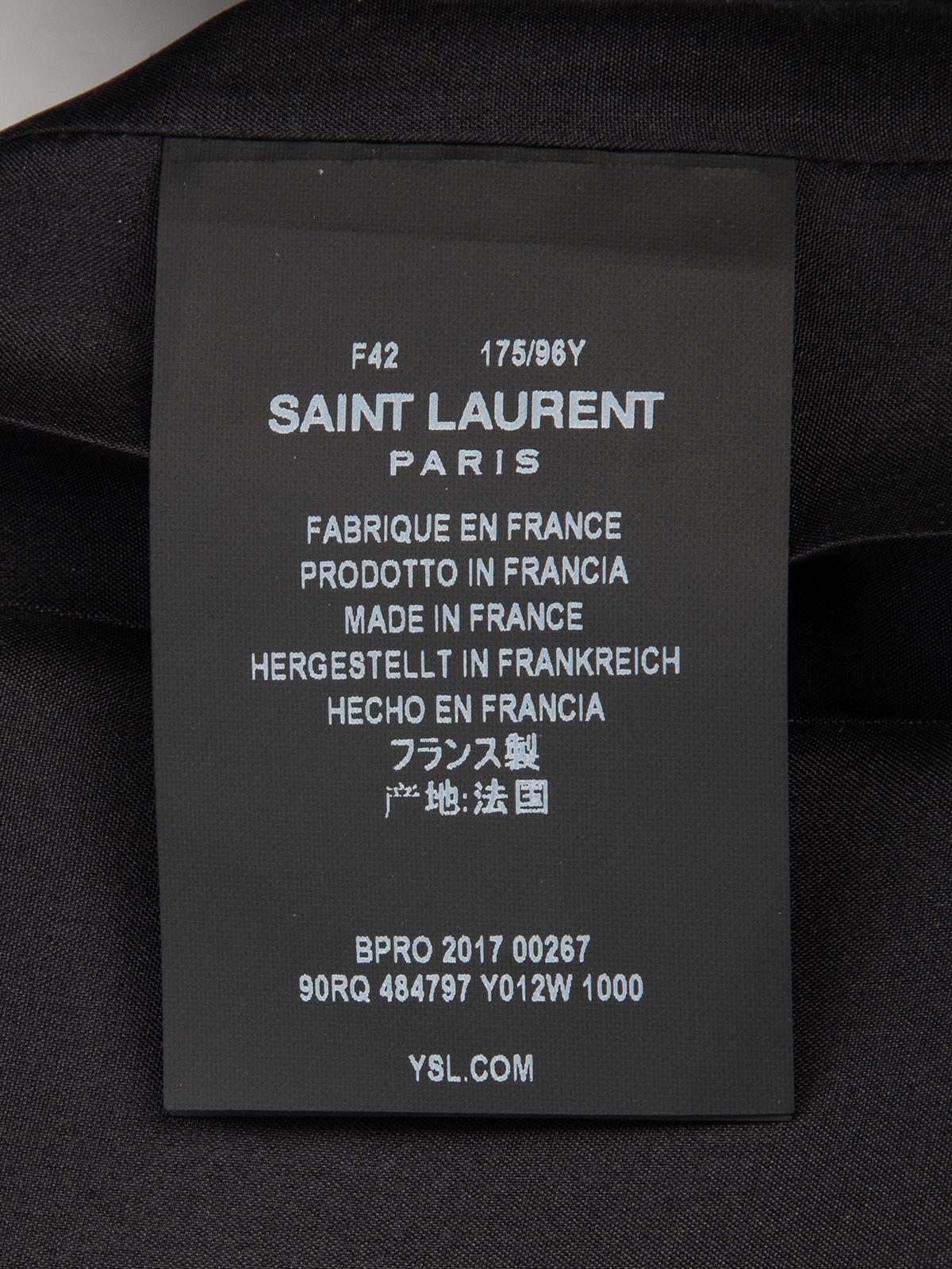 Pre-Loved Saint Laurent Women's Short Sleeved Little Black Dress 3