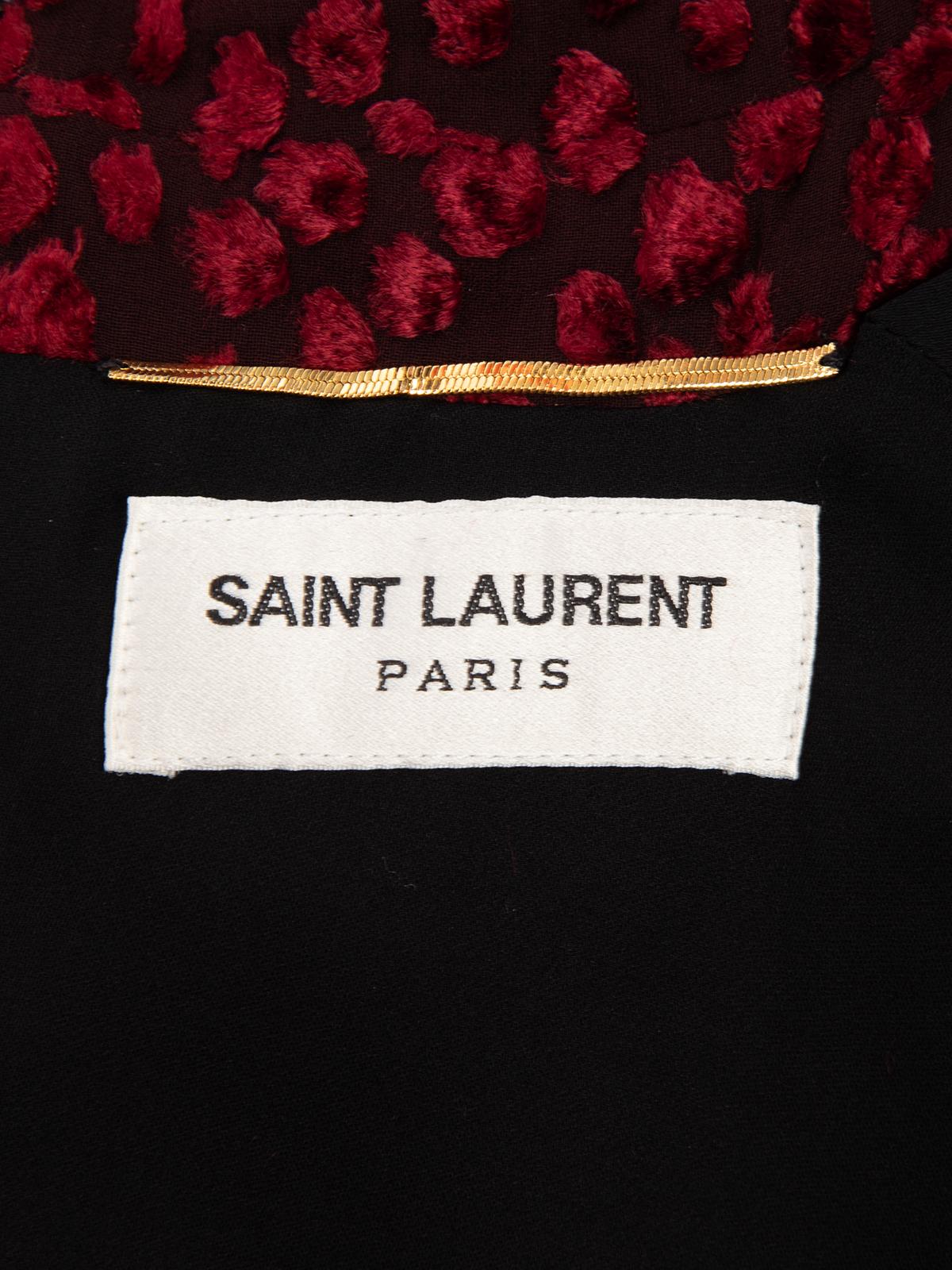 Pre-Loved Saint Laurent Women's Textured Pattern Dress 2