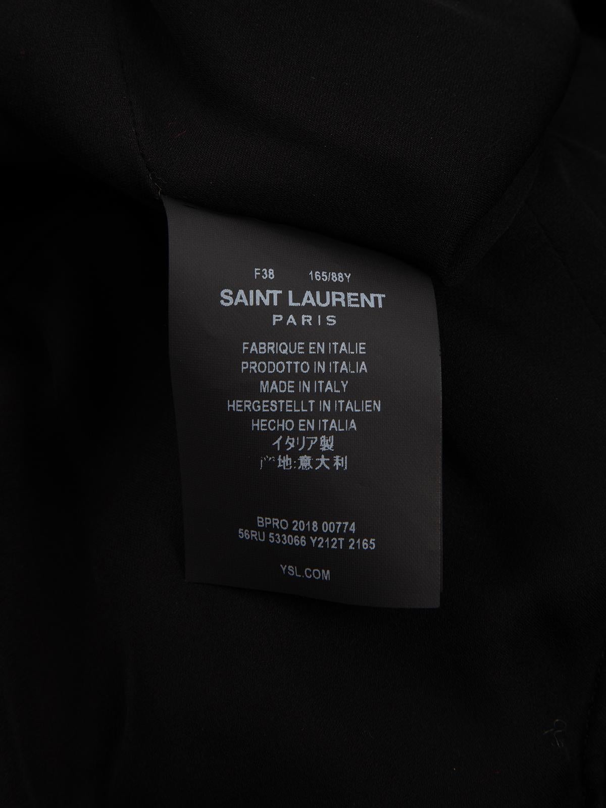 Pre-Loved Saint Laurent Women's Textured Pattern Dress 3