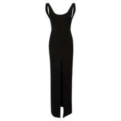 Pre-Loved Solace London Women's Black Scoop Neck Maxi Dress