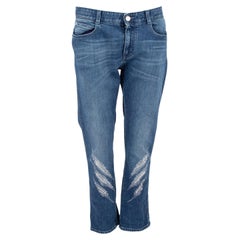 Pre-Loved Stella McCartney Women's Jeans with Embellishment Detail