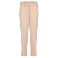 Pre-Loved Stella McCartney Women's Pink High Waisted Cropped Trousers