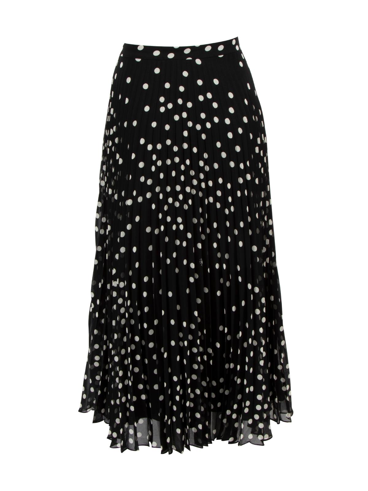 Pre-Loved Stella McCartney Women's Polka Dot Maxi Pleated Skirt 1