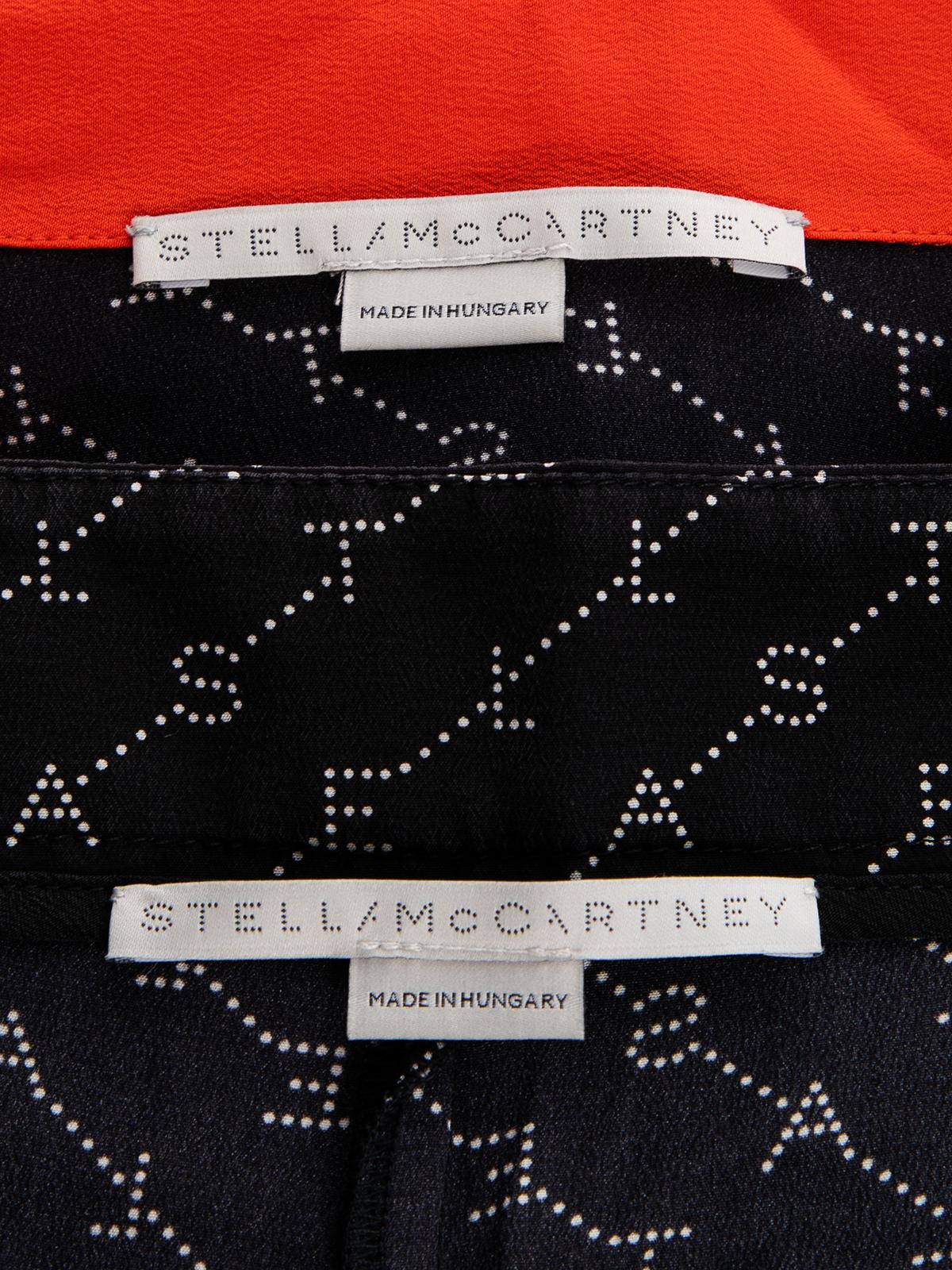 Pre-Loved Stella McCartney Women's Silk Monogram Shirt and Culotte 3