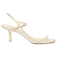Pre-Loved The Row Women's Leather Bare Heeled Sandals