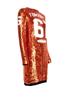Pre-Loved Tom Ford Women's Sequin Jersey Dress