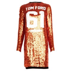 Pre-Loved Tom Ford Women's Sequin Jersey Dress