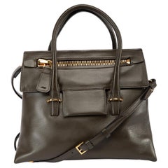 Pre-Loved Tom Ford Women's TF Icon Brown Satchel Bag