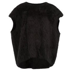 Pre-Loved Totême Women's Black Alpaca Oversized Knit Top