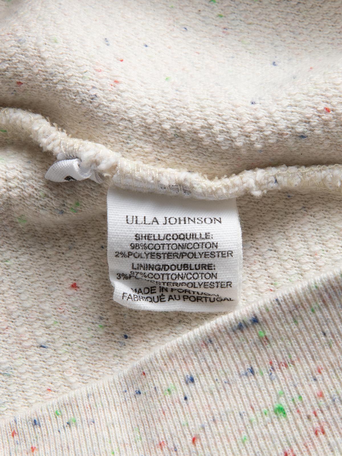 Pre-Loved Ulla Johnson Women's Knit Sweater with Frills 2