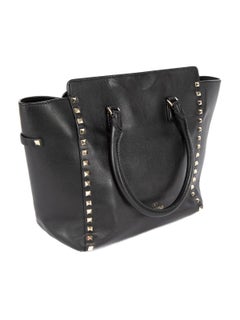 Pre-Loved Valentino Garavani Women's Leather Rockstud Top Handle Bag