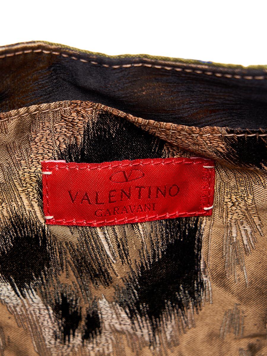 Pre-Loved Valentino Garavani Women's Multicolour Bamboo Jungle Exotic Leather 3