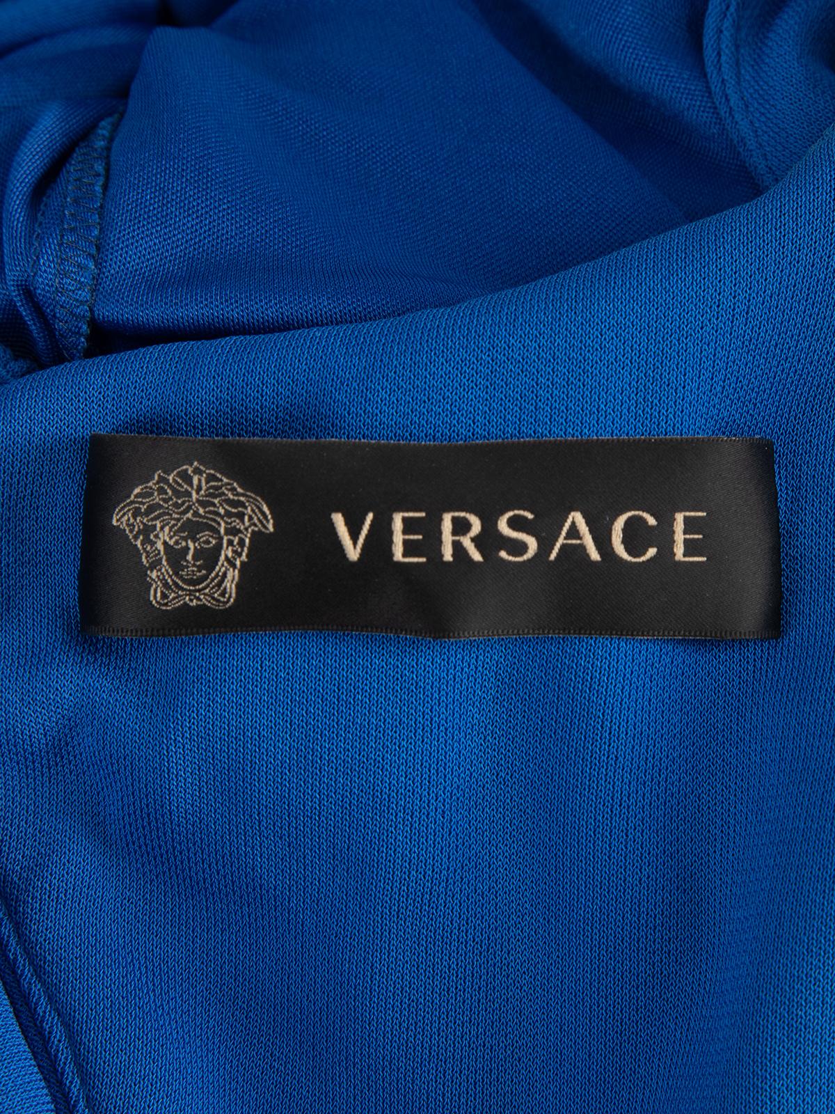 Pre-Loved Versace Women's Sleeveless Knee Length Dress For Sale 3