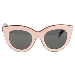 Pre-Loved Victoria Beckham Women's Pink Cat Eye Acetate Frame Sunglasses