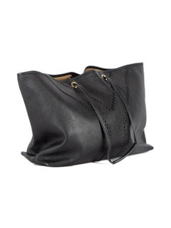 Pre-Loved Yves Saint Laurent Women's Leather Y Logo Tote Bag