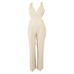 Pre-Loved Yves Saint Laurent Women's Wide Leg Jumpsuit