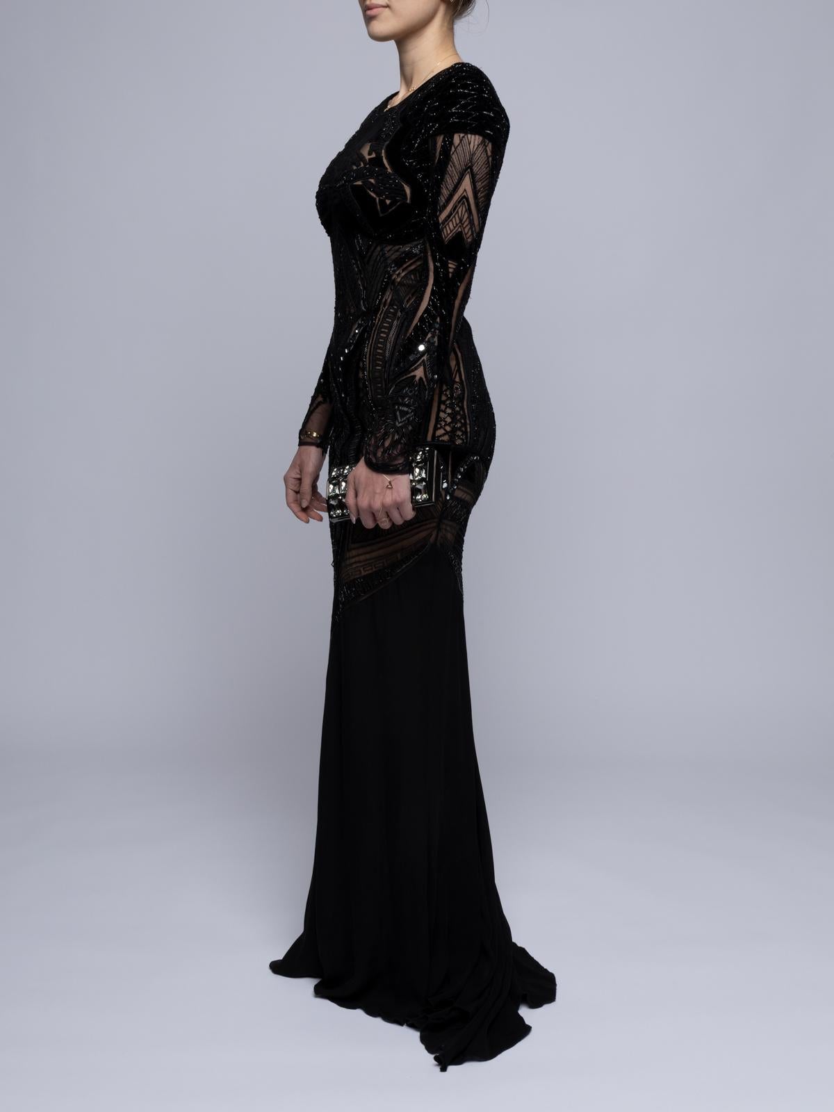 zuhair murad black dress