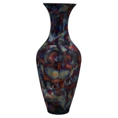 Pre-Order Grand Floor Vase, 37.5 inch Tall, Ceramic Raku Pottery