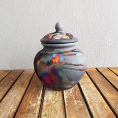 Pre-Order Tamashii Pet Urn, Carbon Copper, Ceramic Raku Pottery