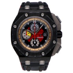 Pre-Owned Audemars Piguet Royal Oak Offshore Carbon 26290IO.OO.A001VE.01 Watch