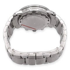 Pre-Owned BLANCPAIN Leman Flyback Stainless Steel Chronograph 2185F Watch