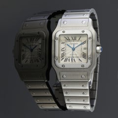 Pre-Owned Cartier Santos Galbée W20055D6 – Automatic