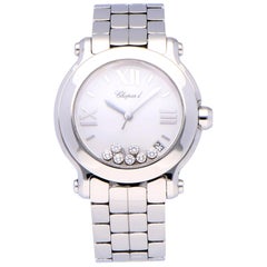 Pre-Owned Chopard Happy Sport Stainless Steel 278559