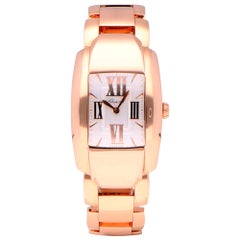 Pre-Owned Chopard La Strada 18 Karat Rose Gold 419254-5001 Watch