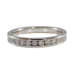 Pre-Owned Diamond Wedding or Eternity Band, Stacking Style, 18ct White Gold