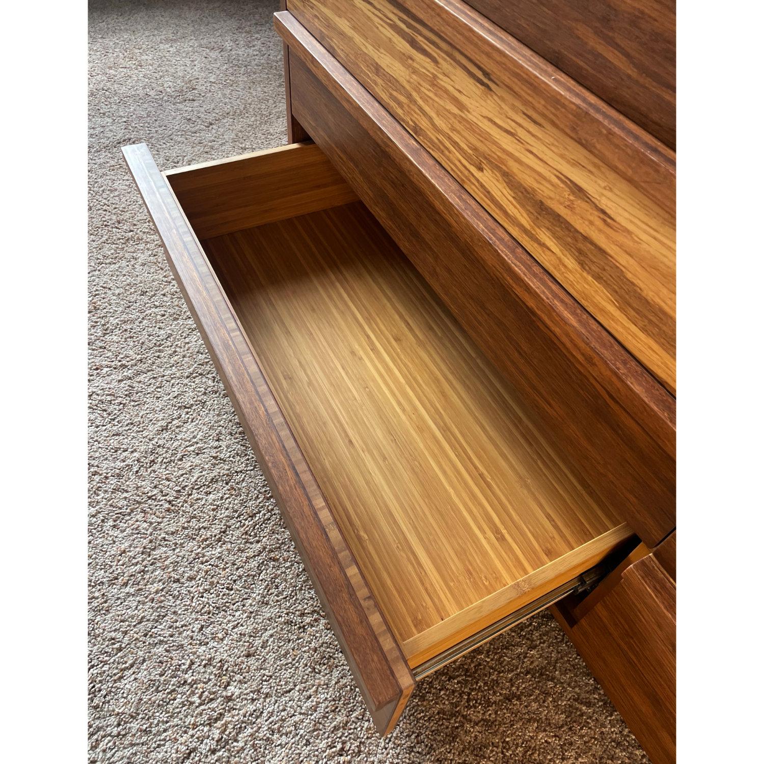 Pre-Owned Greenington Magnolia Sable Sustainable Bamboo Dressers For Sale 4