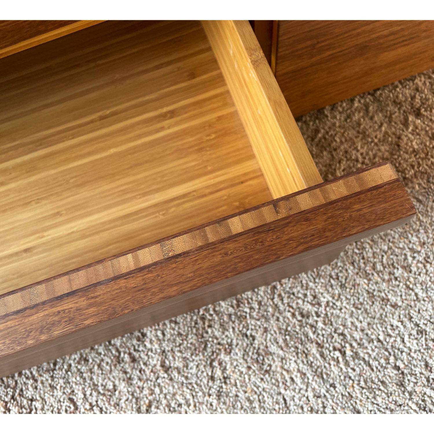 Pre-Owned Greenington Magnolia Sable Sustainable Bamboo Dressers In Good Condition For Sale In Chattanooga, TN