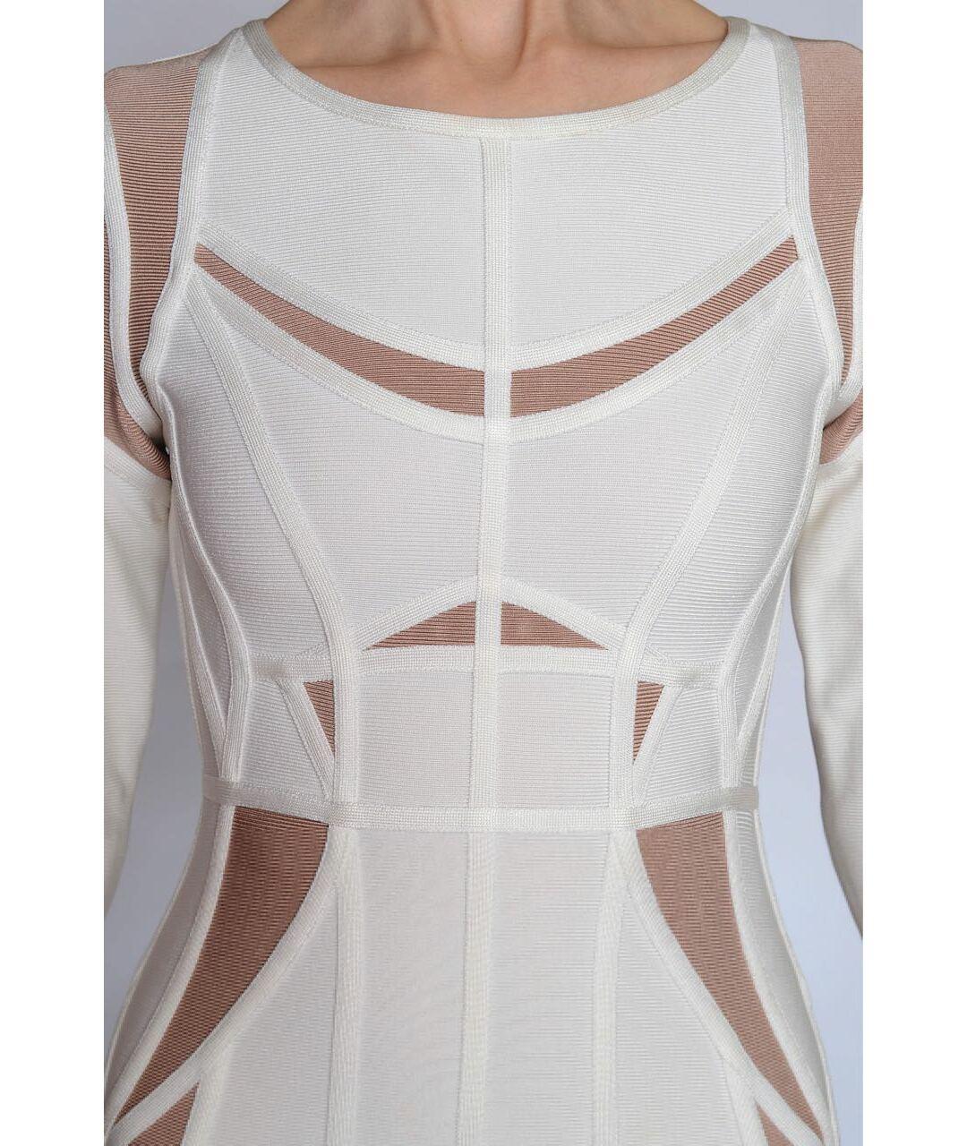 HERVE LEGER


Cocktail White and Beige midi bodycon long sleeve dress

Round neck

Back Zipper


Size EU 38 


Pre-owned, good condition!

 100% authentic guarantee 

 os      PLEASE VISIT OUR STORE FOR MORE GREAT ITEMS 