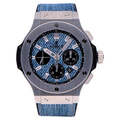 Pre-Owned Hublot Big Bang Stainless Steel 301.SX.2770.NR.JEANS16 Watch